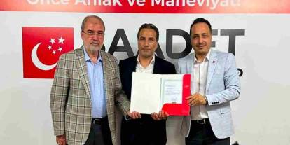 Saadet Partisi Şehitkamil İlçe Başkanlığına Av. Ali Sünbül Atandı