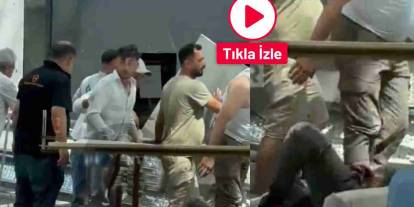 Gaziantep'te Feci İş Kazası! Şehrin Göbeğinde İskeleden Düşen İşçi Ağır Yaralandı