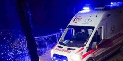Gaziantep'te Otomobil İnşaat Alanına Savruldu!