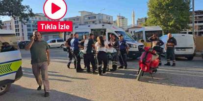 Gaziantep’te hafif ticari araç ile çarpışan motosikletli yaralandı