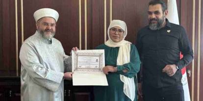 Arjantin’den gelen Eva, Gaziantep’te Müslüman oldu