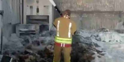 Gaziantep'in komşusunda tekstil fabrikasında yangın