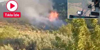Gaziantep’te Orman Yangını! Helikopter destekli müdahale sonuç verdi