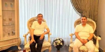 Milletvekili Bünyamin Bozgeyik’ten gazeteci Ali Babat’a ’geçmiş olsun’ ziyareti