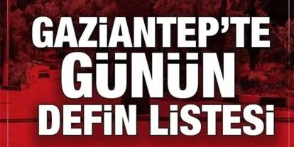 Gaziantep'te 26 Vatandaş Son Yolculuğuna Uğurlandı...