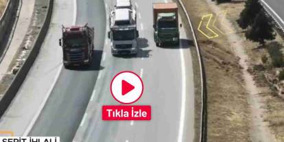 Gaziantep Otoyollarında Büyük Denetim! Yüzlerce Sürücüye Ceza Yağdı