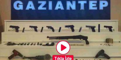 Gaziantep’te Şok Baskın: Ev Değil Sanki Cephanelik ve Müze!