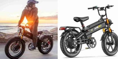 Elektrikli bisiklet değil adeta motosiklet! 98 km/s hıza çıkıyor