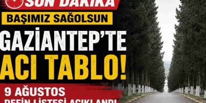 Gaziantep’te Bugün Kimler Vefat Etti? 15 Kişi Aramızdan Ayrıldı