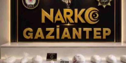 Gaziantep’te 7 kilo uyuşturucu ele geçirildi: 2 gözaltı