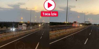 Şanlıurfa-Gaziantep Otoyolu'nda Yolcu Otobüsü Dehşeti! Ters Yönde İlerledi