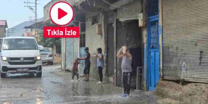 Gaziantep’te Yaz Ortasında Yağmur Sürprizi