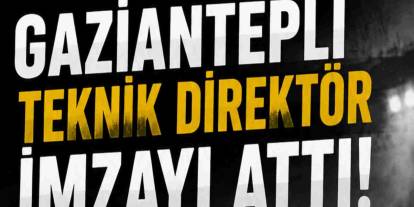 Gaziantepli Teknik Direktör İmzayı Attı! Hedefi Şampiyonluk