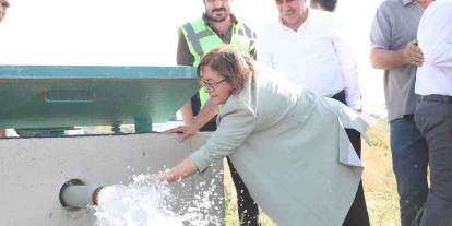 Gaziantep’te 50 Yıllık Bekleyiş Sona Erdi! Tarlalara Su Ulaştı