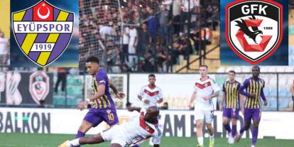 CANLI İzle│ Süper Lig'de Eyüpspor 0 - 1 Gaziantep  FK