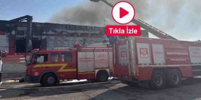 Gaziantep 5. OSB'de Fabrika Yangını! 45 Araçla Müdahale Edildi