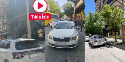 Gaziantep'te Otobüs Duraklarına Park Edenler Yandı!