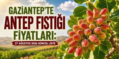 Gaziantep’te Antep Fıstığı Fiyatları: 27 Ağustos 2026