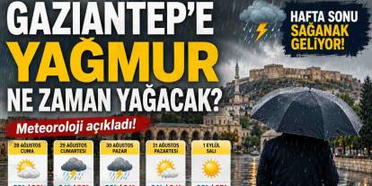 Gaziantep’e Yağmur Ne Zaman Yağacak?