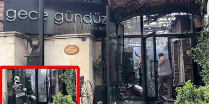 Gaziantep’in Ünlü Restoranı Gece Gündüz'de Yangın