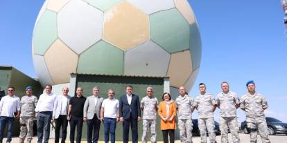 Radar Hava Komutanlığı’nı Şahin ziyaret etti