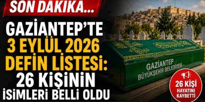Gaziantep'te 26 Kişi Yürekleri Yaktı!