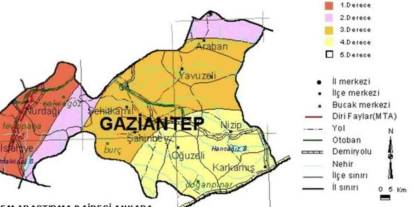 Gaziantep Deprem Haritası Yenilendi: O İlçeler Dikkat