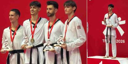 Gaziantepli milli sporcu Avrupa'nın zirvesinde! 3. şampiyonluk geldi