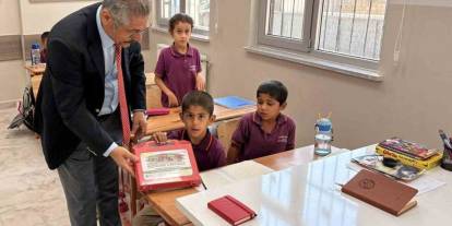 Gaziantep'te depremde yıkılan Küçüklü İlkokulu yeni binasında eğitim-öğretime başladı