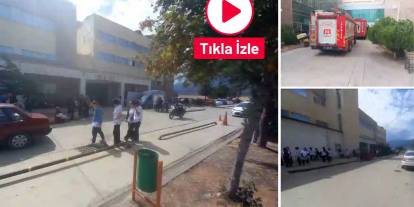 Gaziantep’te hastanenin bodrum katında korkutan yangın