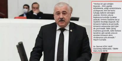 Sermet Atay'dan Cuma Günü Sert Mesaj: "Herkes Bir Gün Ektiğini Biçecek"