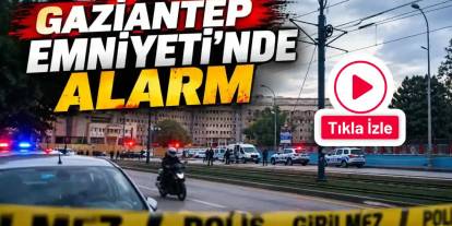 Son Dakika: Gaziantep Emniyet Müdürlüğü Önünde Alarm! Ekipler Güvenlik Şeridi Çekti