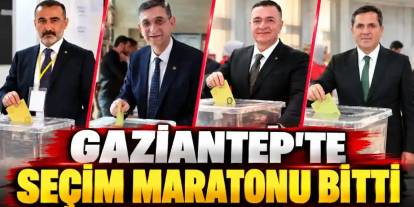 Gaziantep'te Dev Seçim Bitti: GTO, GSO ve GTB'de Oylar Sayılıyor!
