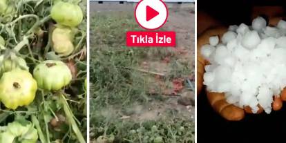 Gaziantep Sof Dağı’nda dolu felaketi! Bahçeler yok oldu, köylü çaresiz: İşte son durum