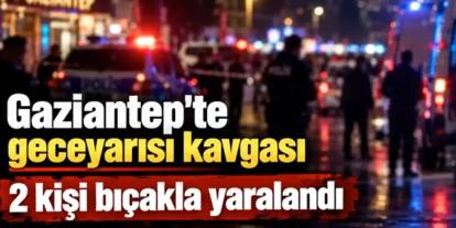 Şehitkamil'de İki Grup Birbirine Girdi: Yaralılar Var