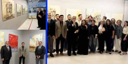 Ressam Ayla Erdoğ Çetin, SANKO Sanat Galerisi’nde sergi açtı