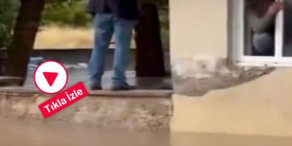 Gaziantep'te Sağanak Dehşeti! Evlerinden Dışarı Pencereden Çıktılar