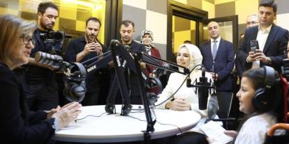 Gaziantep'te Engelleri Mikrofon Başına Geçerek Aştı!