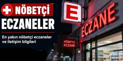 Gaziantep Nöbetçi Eczaneler 25 Ekim 2026 Pazar Listesi ve Adresleri