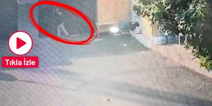 Nizip Fıstık Hali'nde korku dolu anlar: Yerinden çıkan kapı bekçinin üzerine devrildi