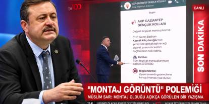 Gaziantep’te tartışılan mesaj! Fedaioğlu: “AKP değil, AK Parti”