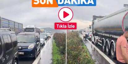 SON DAKİKA... Gaziantep Nurdağı yolunda trafik kazası: Trafik kilitlendi