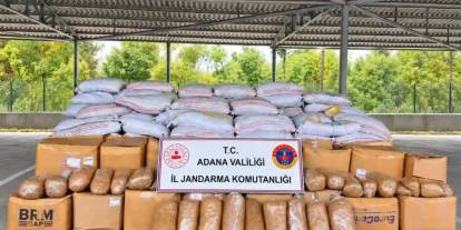 3 tırda 8 ton kaçak tütün ele geçirildi