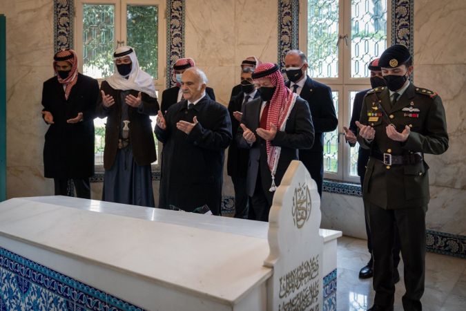 Ürdün Kralı 2. Abdullah ile Prens Hamza siyasi krizin ardından ilk kez yan yana