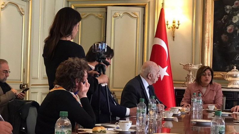 Video Haber...Başkan Şahin Fransız gazetecilerle bir araya geldi