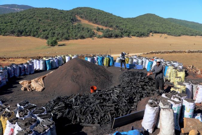 Mangal kömürünün zorlu yolculuğu