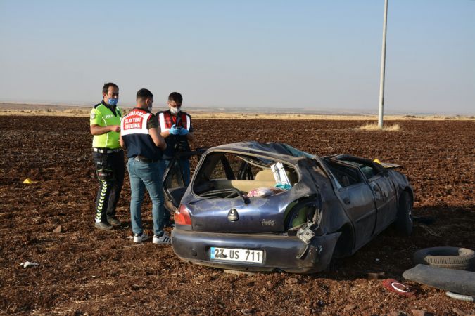 Bir Ölümlü Kaza Haberi Daha!  Otomobil şarampole devrildi: 2 ölü, 3 yaralı