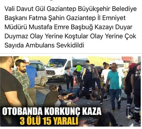 Son Dakika: İşte Detaylar! Video Haber...Gaziantep Otobanında Can Pazarı Otoyolu’nda feci zincirleme kaza! Ölü ve yaralılar var…