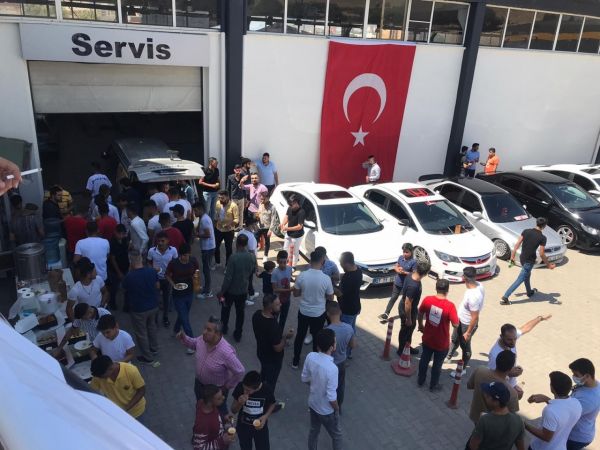 Honda tutkunları Gaziantep’te buluştu