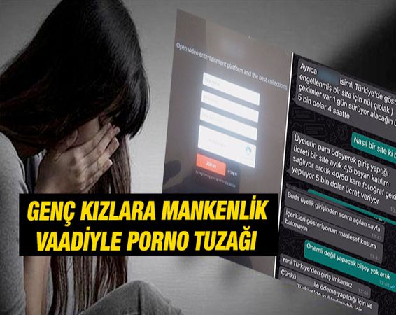 Son Dakika:Gaziantep ve Türkiye'de Genç kızlara mankenlik vaadiyle porno tuzağı...Yorumları Bekliyoruz
